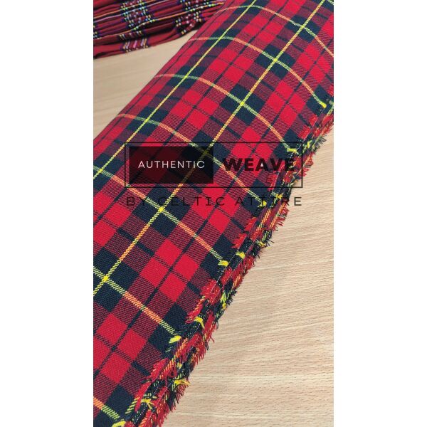 Wallace Modern Tartan Fabric 16 Oz Acrylic Scottish Tartan - Image 4