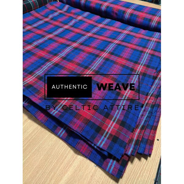 Welsh Evans Tartan Fabric 16 Oz Acrylic Scottish Tartan - Image 3