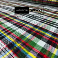 Palestine Tartan Fabric 16 Oz Acrylic Scottish Tartan