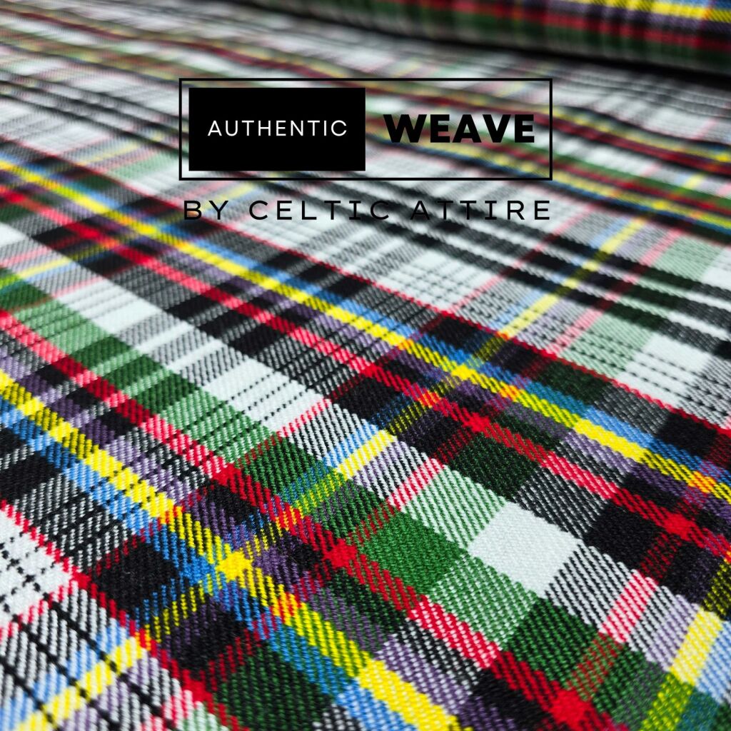 Palestine Tartan Fabric 16 Oz Acrylic Scottish Tartan 