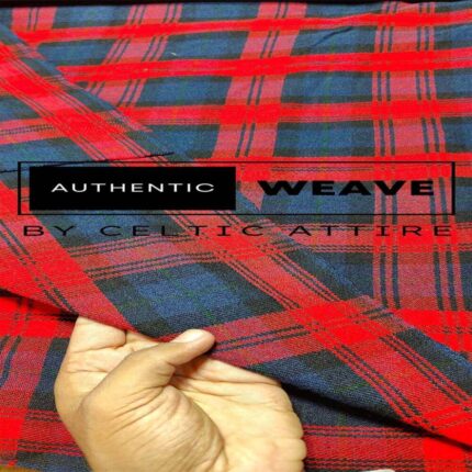 Machlachlan Tartan Fabric 16 Oz Acrylic Scottish Tartan