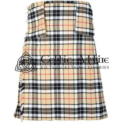 Campbell of Thompson Tartan 8 Yard Kilt 