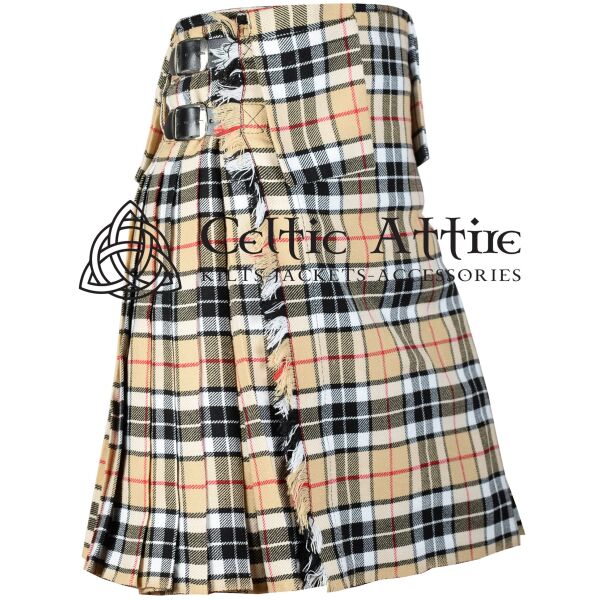 Campbell of Thompson Tartan 8 Yard Kilt - Image 2