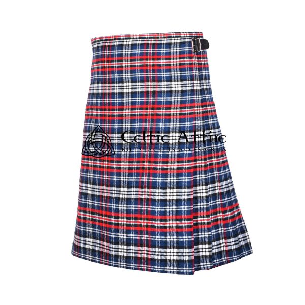 Celtic Niagra Tartan 8 Yard Kilt - Image 3