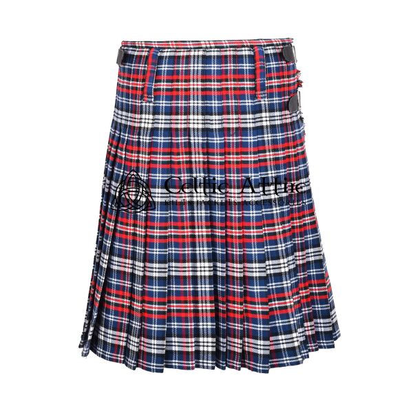 Celtic Niagra Tartan 8 Yard Kilt - Image 4