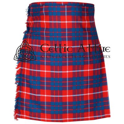 Red Hamilton Tartan 8 Yard Kilt