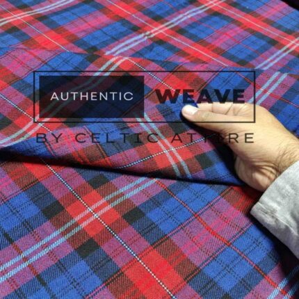 Welsh Evans Tartan Fabric 16 Oz Acrylic Scottish Tartan