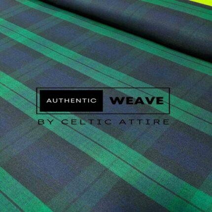 Poly Viscose Black Watch Tartan 16 Oz Acrylic Scottish Tartan