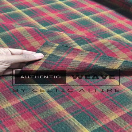 Canadian Tartan Fabric 16 Oz Scottish Tartan