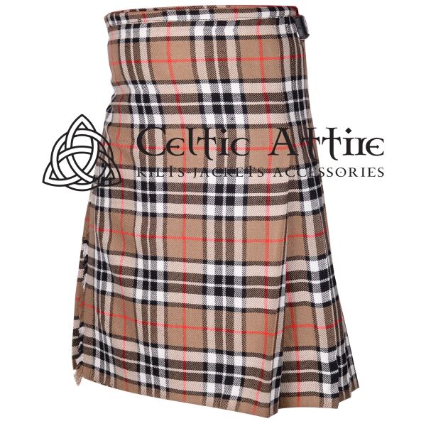 Thomson Camel Tartan 8 Yard Kilt - Image 2