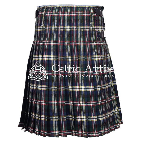 Scott Green Tartan 8 Yard Kilt - Image 3