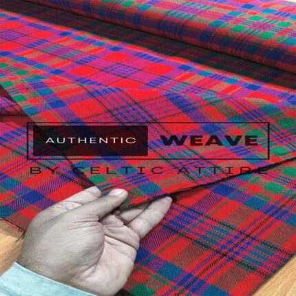 Murray of Tulloch Tartan Fabric 16 Oz Acrylic Scottish Tartan