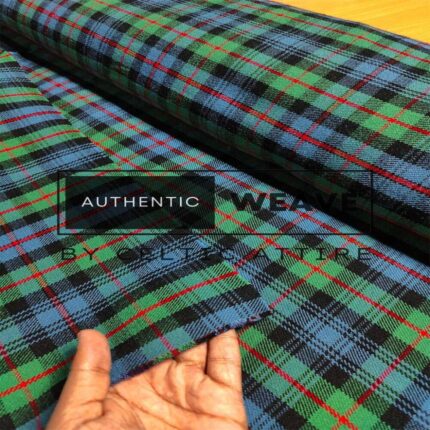 Murray of Athol Ancient Tartan Fabric 16 Oz Acrylic Scottish Tartan
