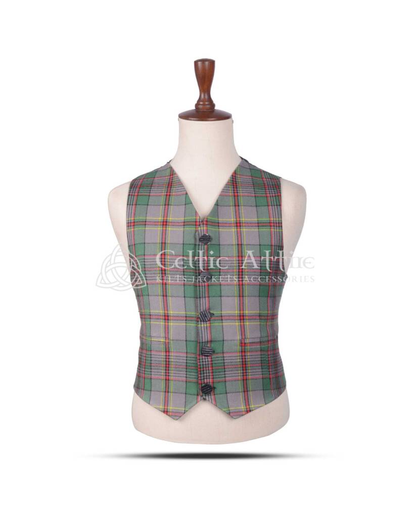 Craig Tartan Argyll Waistcoat Craig Tartan Argyll Waistcoat