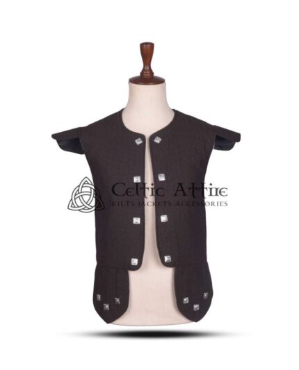 Brown Tweed Chieftain Waistcoat