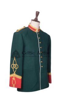 Green Wool Military War Jacket