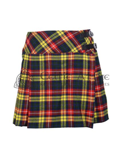 Mini Multi Tartan Skirt for Girls
