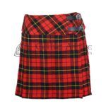 Mini Red Tartan Skirt for Girls
