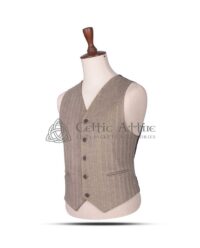 Maple Leaf Tartan Argyll Waistcoat