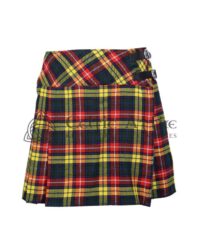 Mini Multi Tartan Skirt for Girls