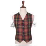 Maple Leaf Tartan Argyll Waistcoat