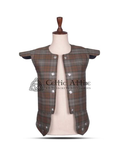 Black Watch Weathered Tartan Chieftain Vest