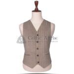 Maple Leaf Tartan Argyll Waistcoat