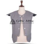 Chieftain Waistcoat in Grey Wool