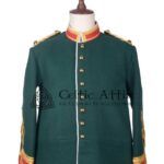 Green Wool Military War Jacket
