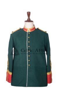 Green Wool Military War Jacket