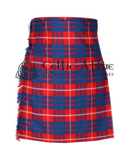 Red Hamilton Tartan 8 Yard Kilt