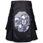Black Gothic Kilt