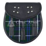 Blue Douglas Tartan Sporran