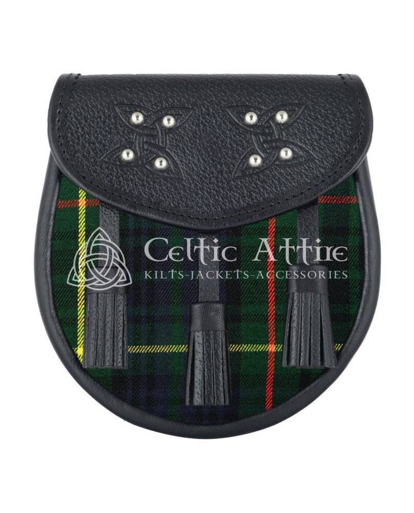 Hunting Stewart Tartan Sporran Hunting Stewart Tartan Sporran