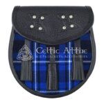 Ramsey Blue Tartan Sporran