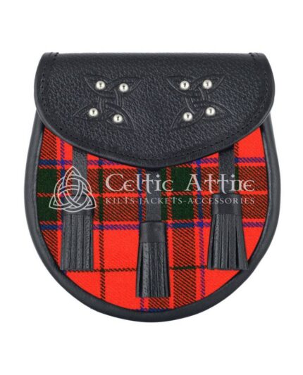 Scottish Rose Tartan Sporran