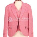 Women's Pink Tweed Jacket and waistcoat