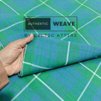 Hamilton Green Ancient Tartan Fabric