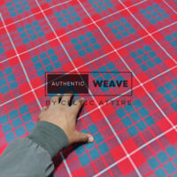 Hamilton Red Ancient Tartan Fabric