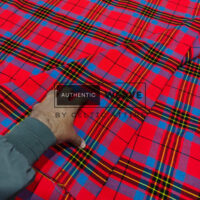Leslie Red Ancient Tartan Fabric