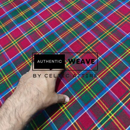 Macdonald of Glencoe Muted Tartan Fabric