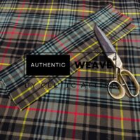 Stewart Hunting Weathered Tartan Fabric