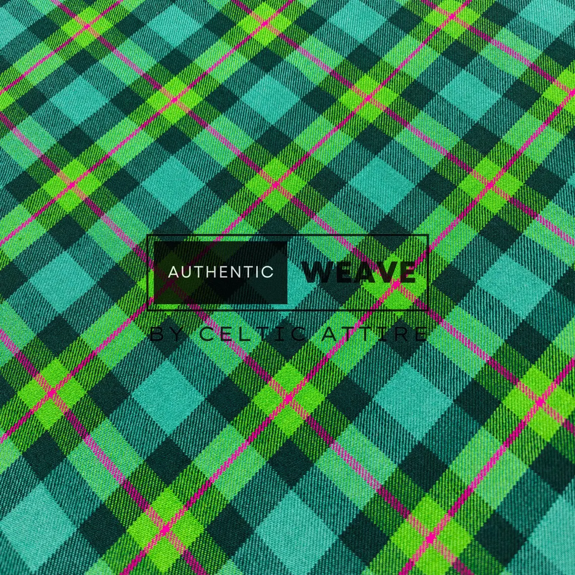 shamrock Tartan Fabric shamrock Tartan Fabric