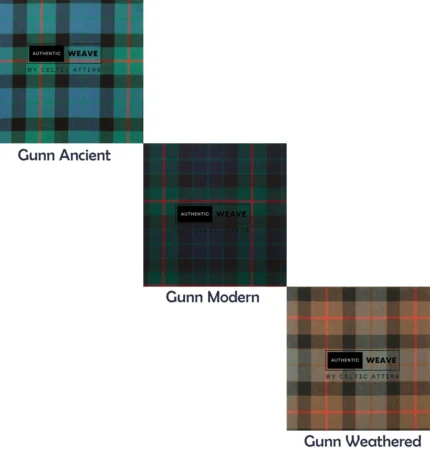 Clan Gunn Tartan Fabrics