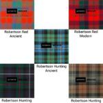 Clan Robertson Tartan Fabrics