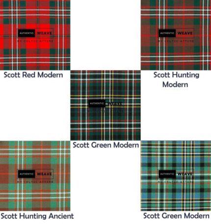Clan Scott Tartan Fabrics
