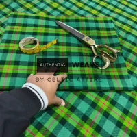 shamrock Tartan Fabric