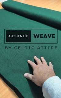 Solid Green Tartan Fabric