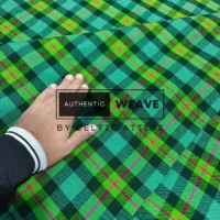 shamrock Tartan Fabric