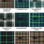 Clan Campbell Tartan Fabrics